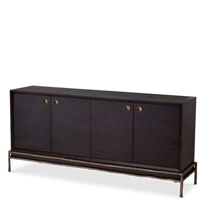 Dresser Premier charcoal grey oak veneer