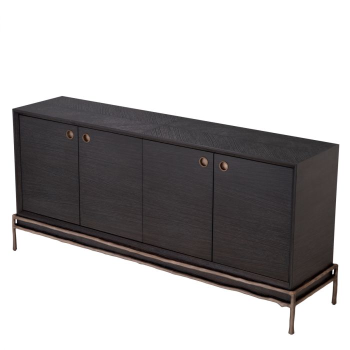 Dresser Premier charcoal grey oak veneer
