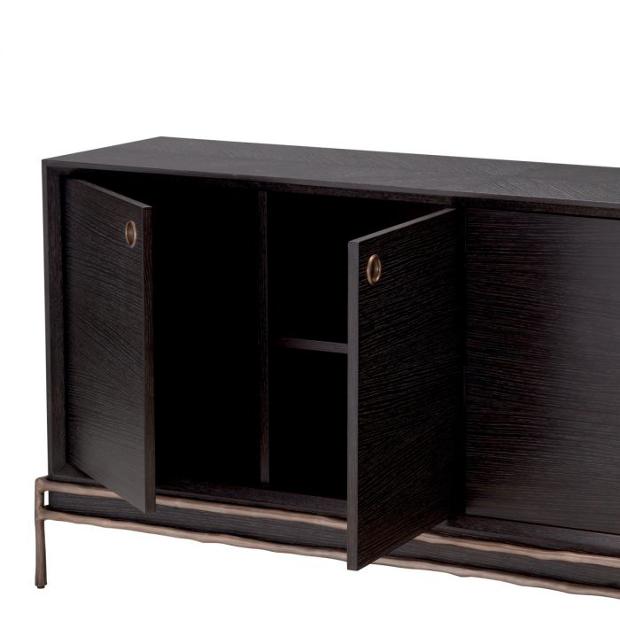 Dresser Premier charcoal grey oak veneer