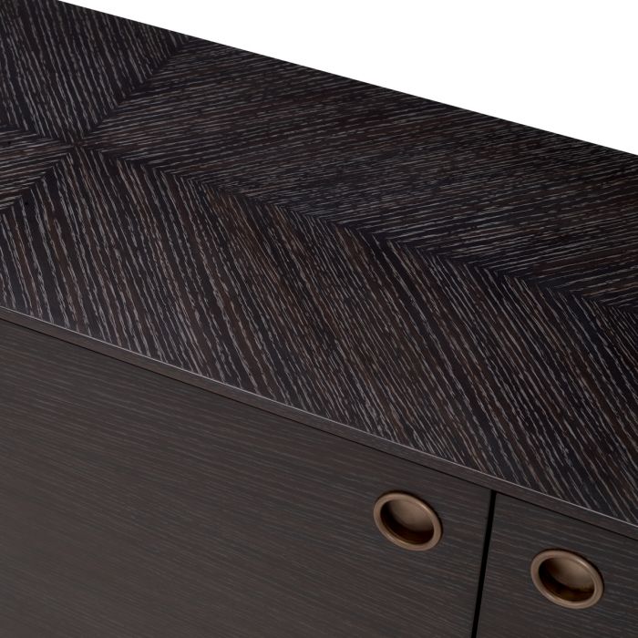 Dresser Premier charcoal grey oak veneer