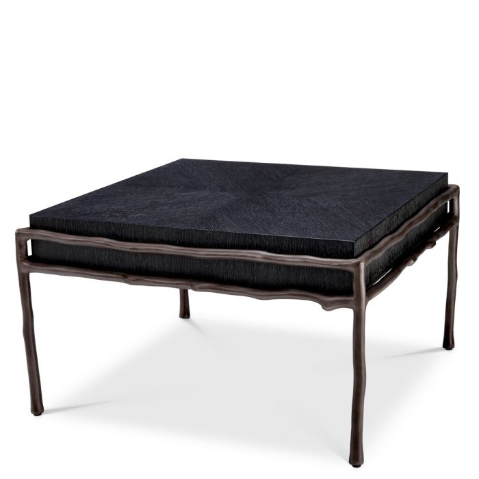 Side Table Premier charcoal grey oak veneer