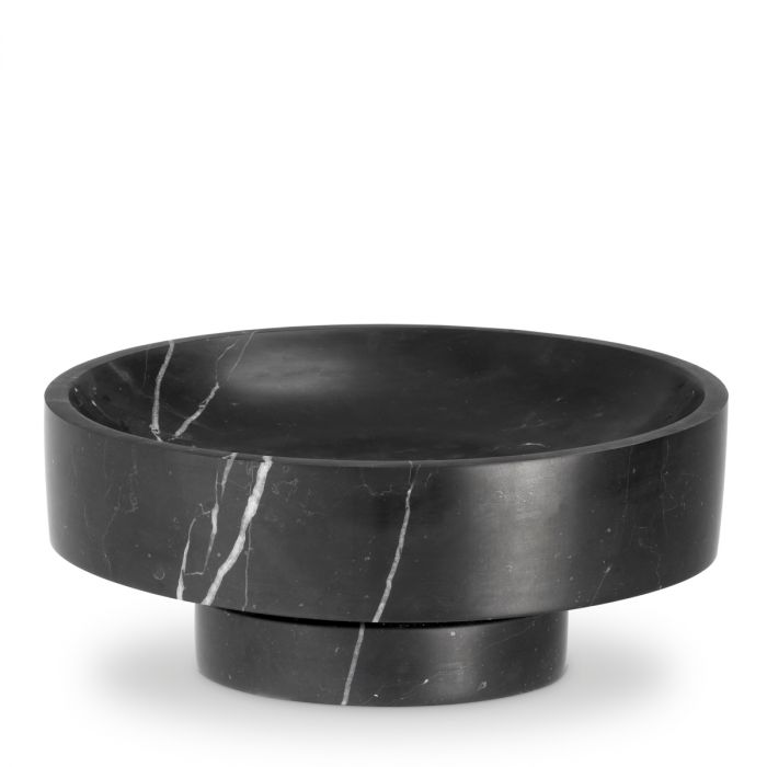 Bowl Santiago black marble
