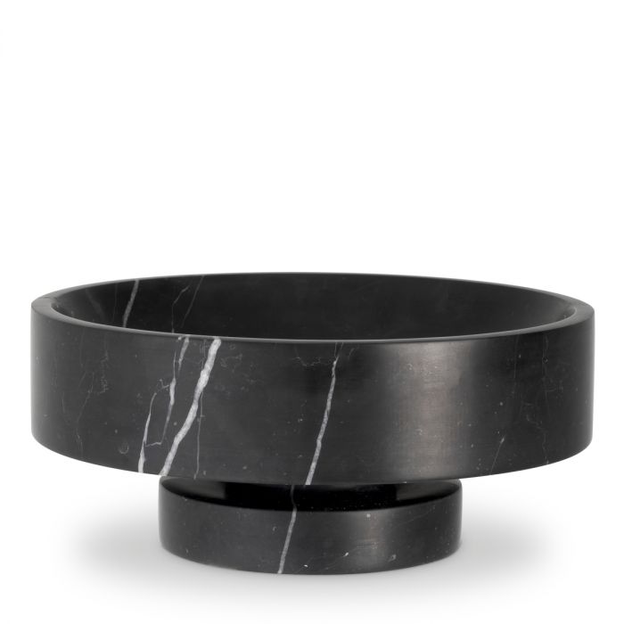 Bowl Santiago black marble