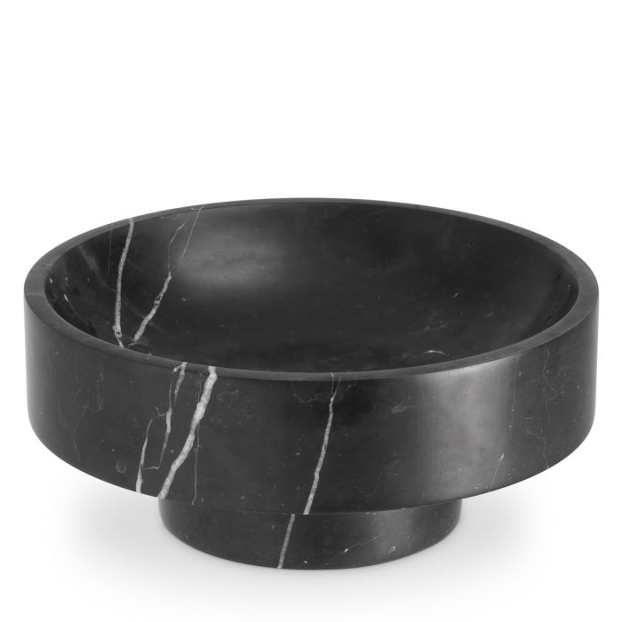 Bowl Santiago black marble