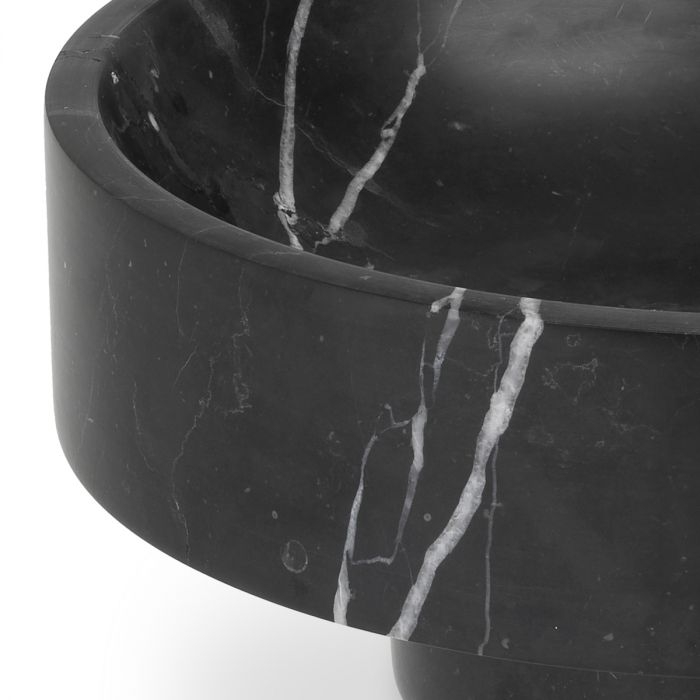 Bowl Santiago black marble