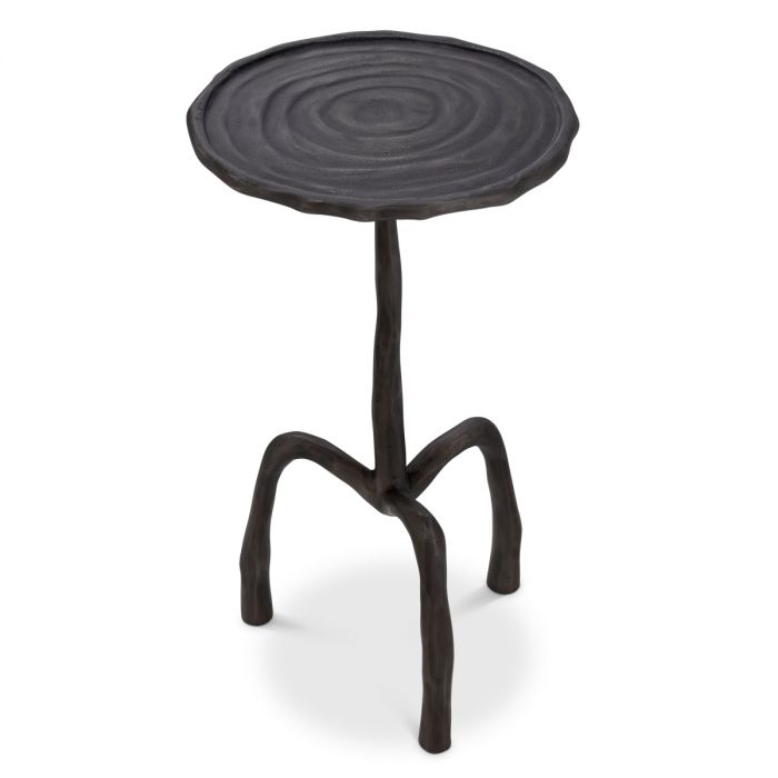 Side Table Kubu S bronze finish