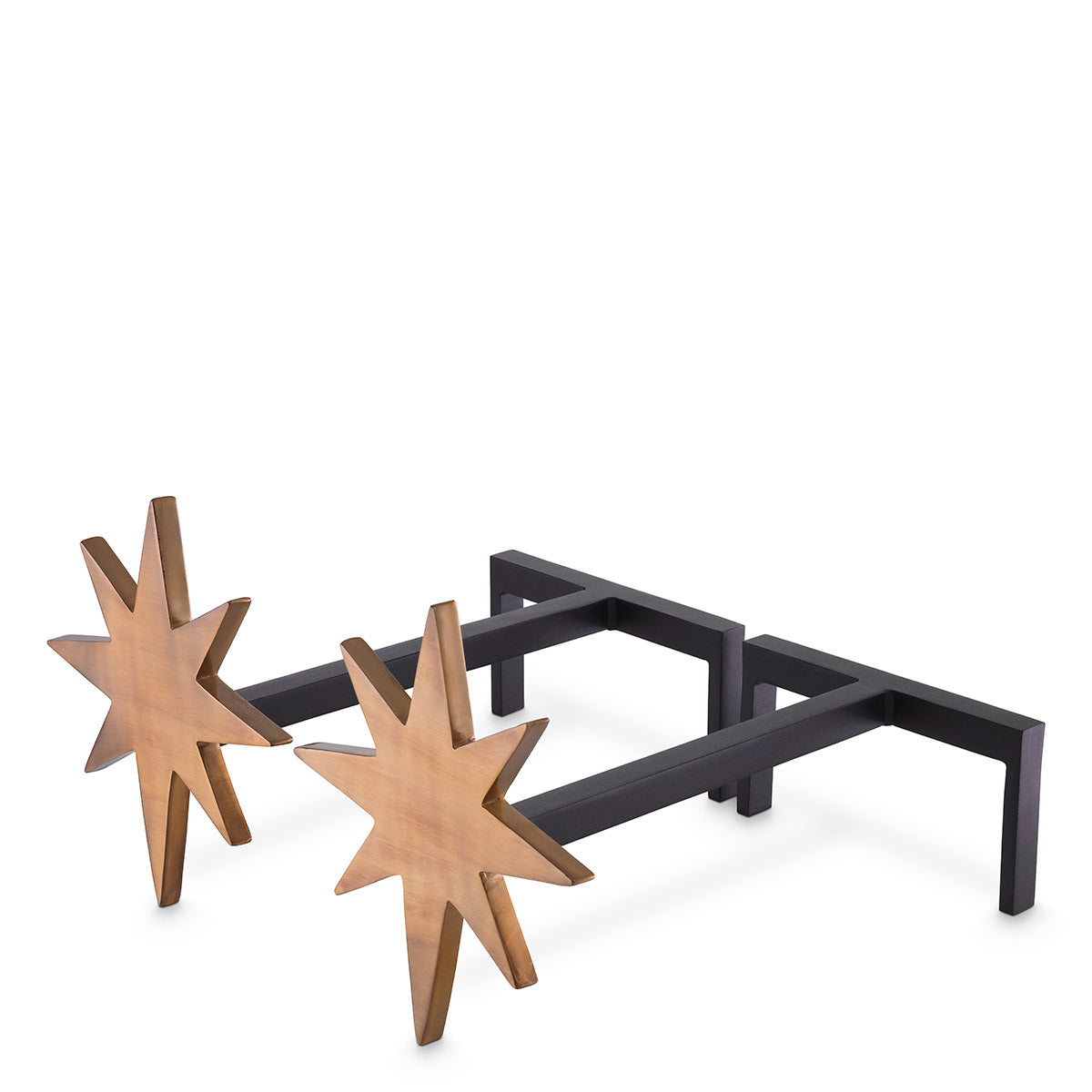 Decorative Set (2) Andiron Star | Eichholtzmh.com
