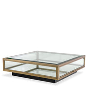 Square Glass Coffee Table Ryan | Eichholtzmh.com 