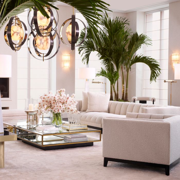 Square Glass Coffee Table Ryan | Eichholtzmh.com 