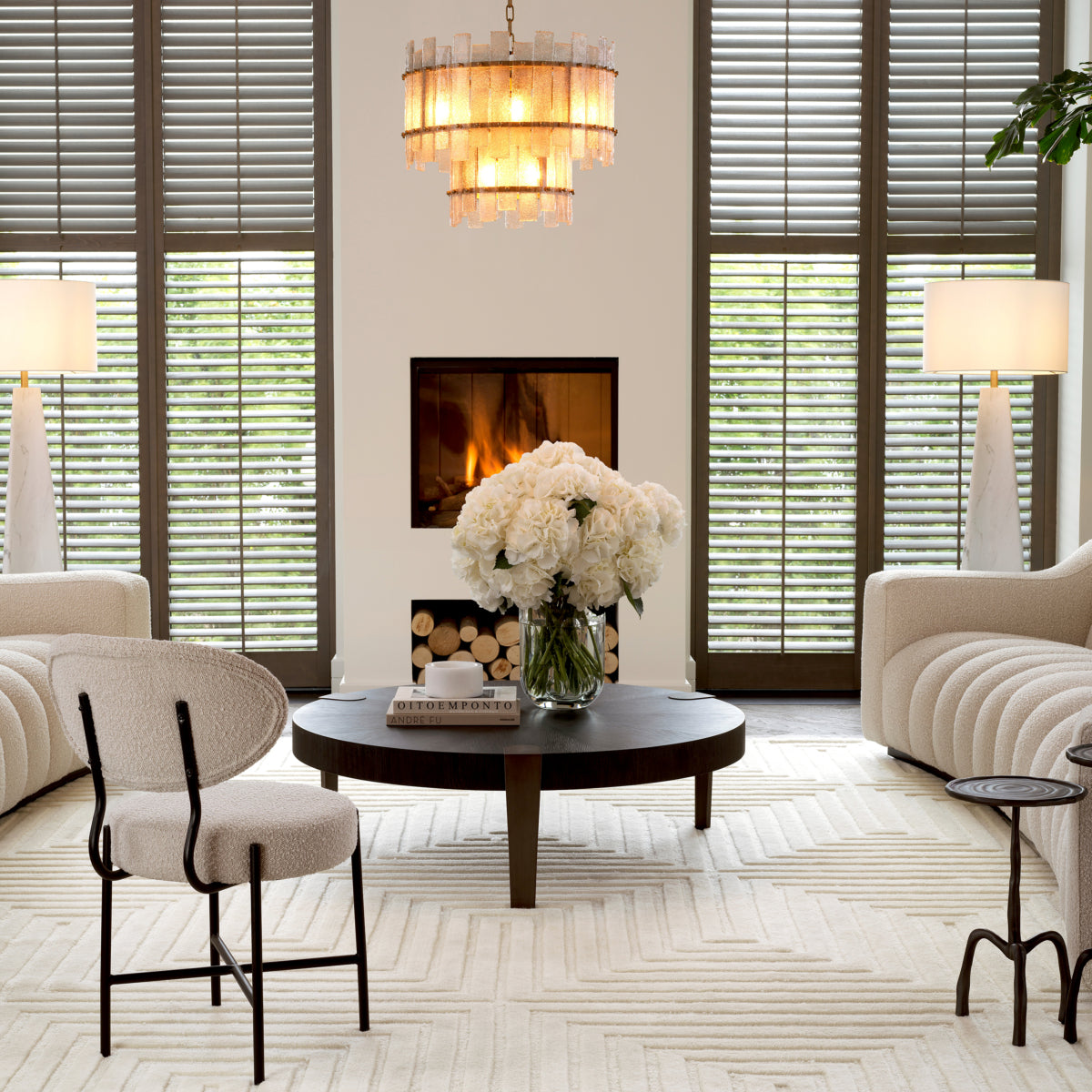 Off-White Wool Carpet Breck | Eichholtzmh.com