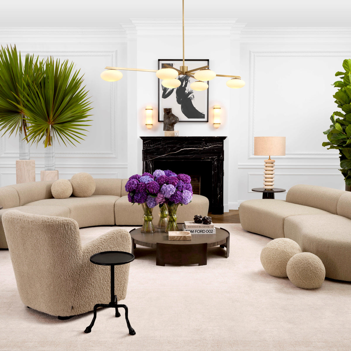 Beige Handwoven Carpet 10' x 13' Pep | Eichholtzmh.com