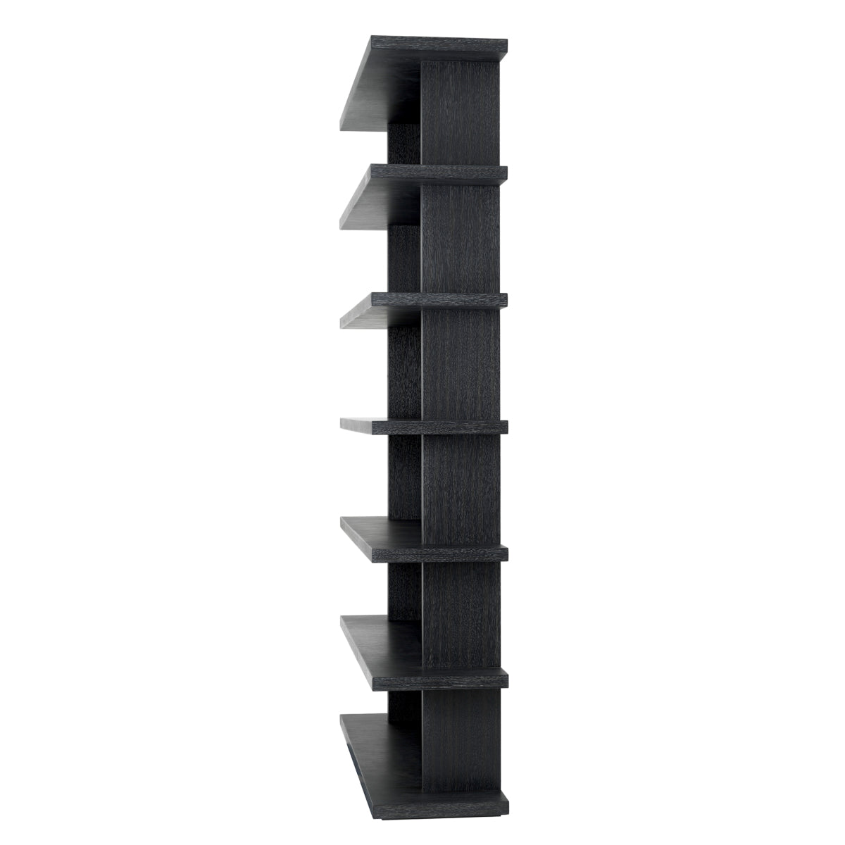 Charcoal Gray Oak Bookcase Malibu | Eichholtzmh.com