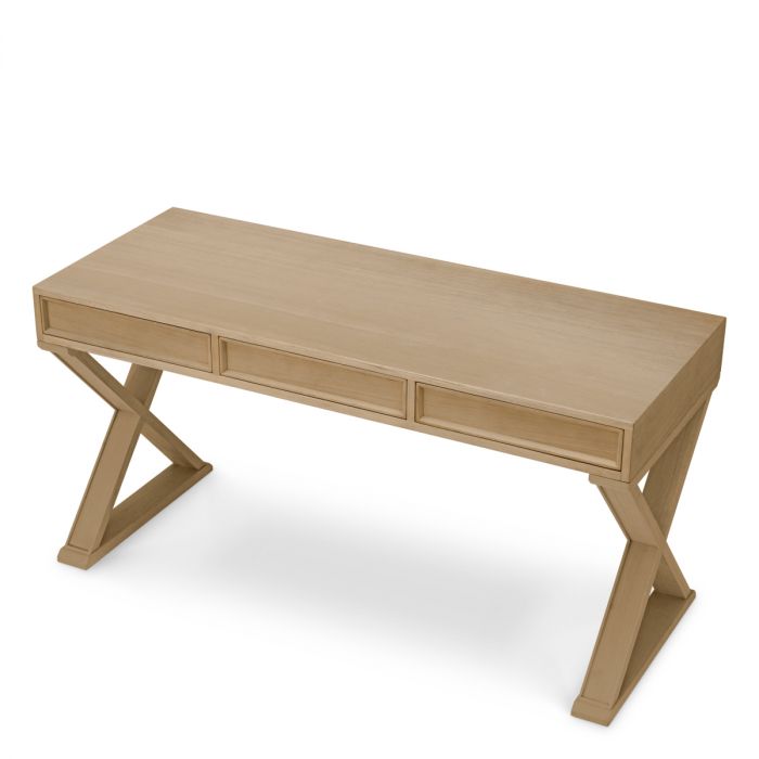 Desk Sardinia natural oak veneer