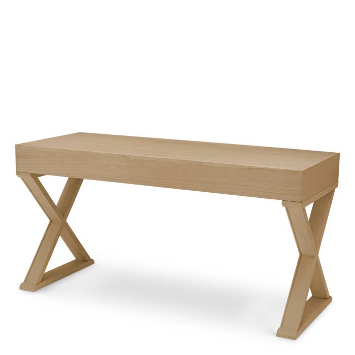 Desk Sardinia natural oak veneer
