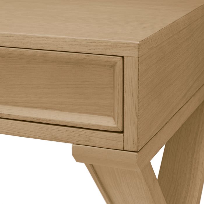 Desk Sardinia natural oak veneer