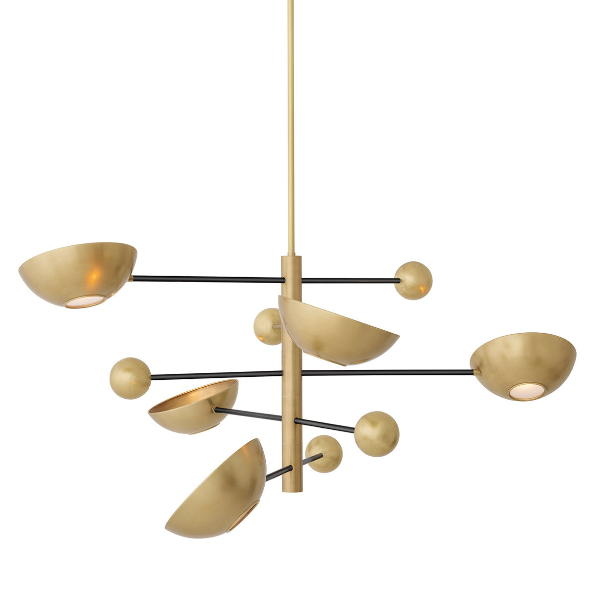 Antique Brass Bowls Chandelier Salinas | Eichholtzmh.com