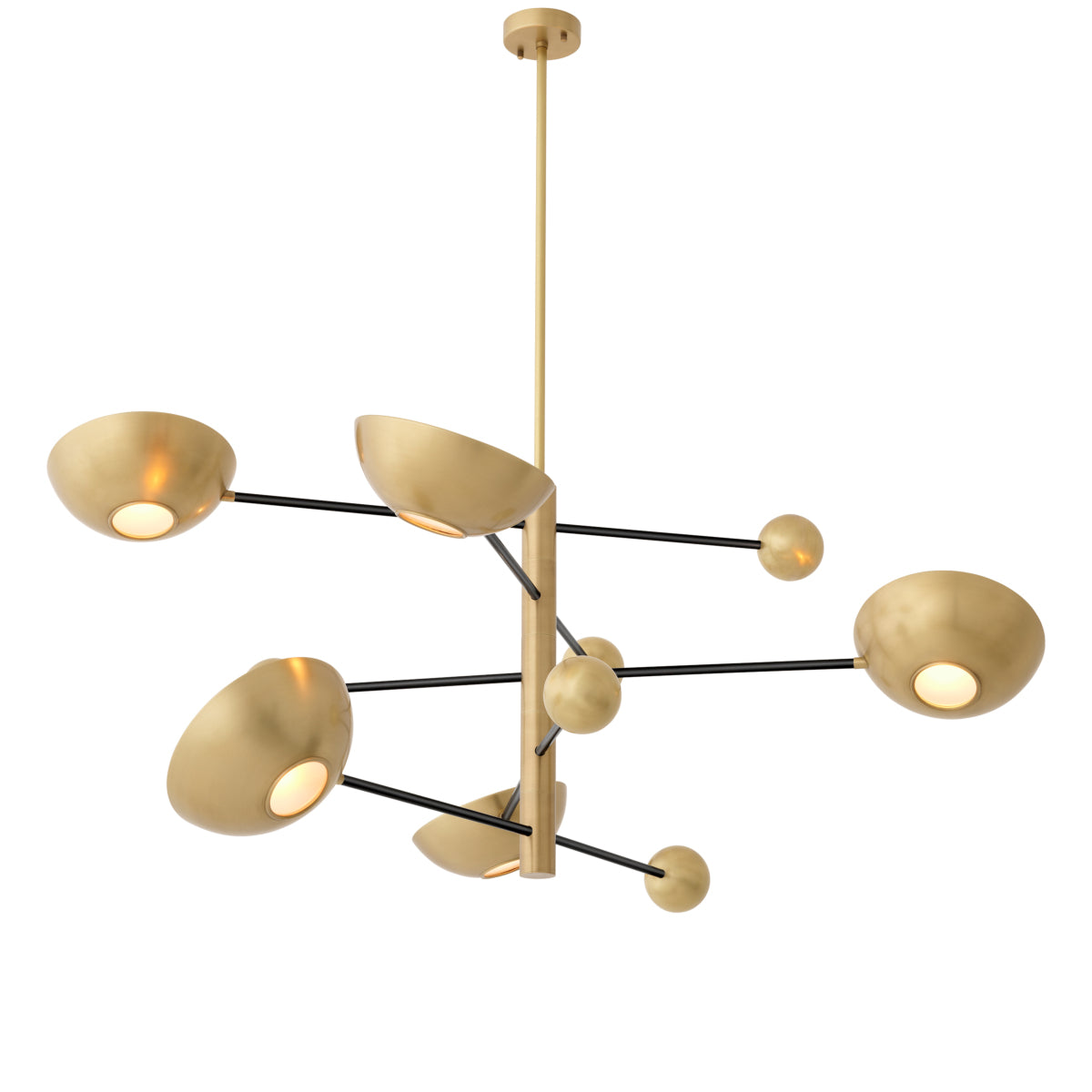Antique Brass Bowls Chandelier Salinas | Eichholtzmh.com