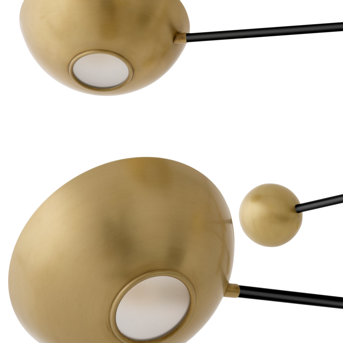 Antique Brass Bowls Chandelier Salinas | Eichholtzmh.com
