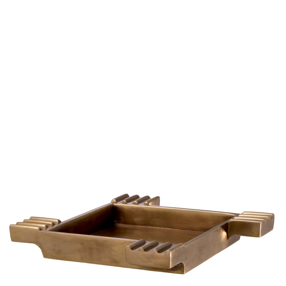 Vintage Brass Square Ashtray Mack | Eichholtzmh.com