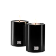 Artificial Black Candle Set of 2 | Eichholtzmh.com