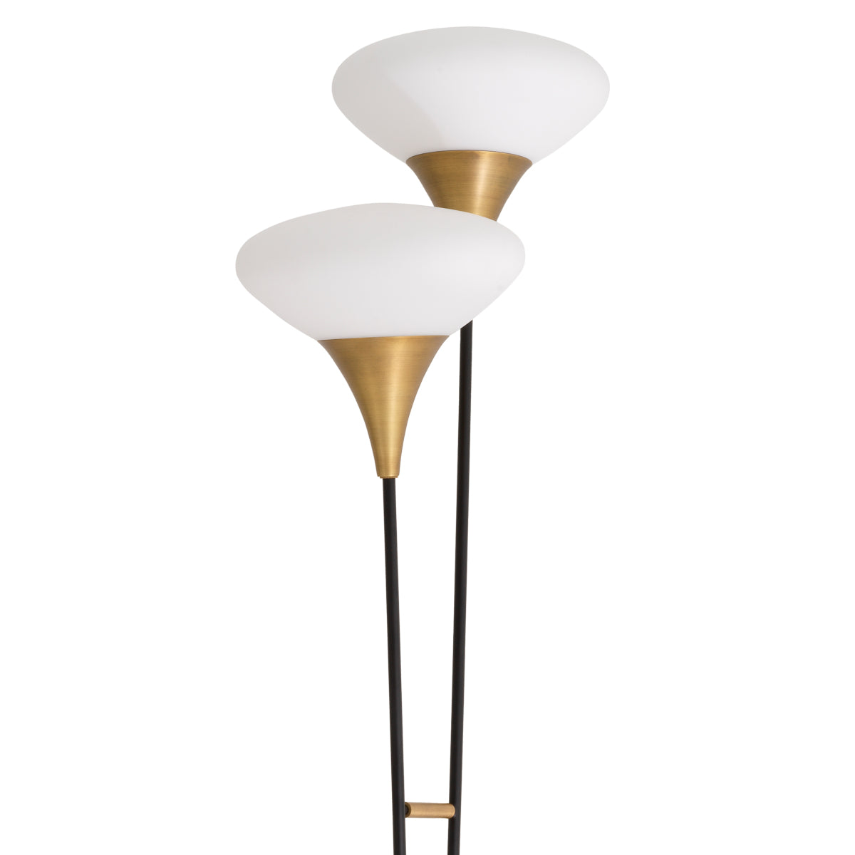 White Glass Shade Floor Lamp Duco | Eichholtzmh.com 