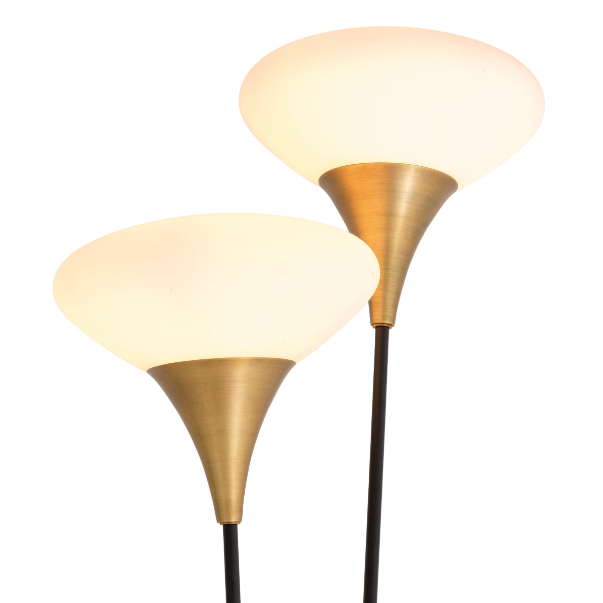 White Glass Shade Floor Lamp Duco | Eichholtzmh.com 