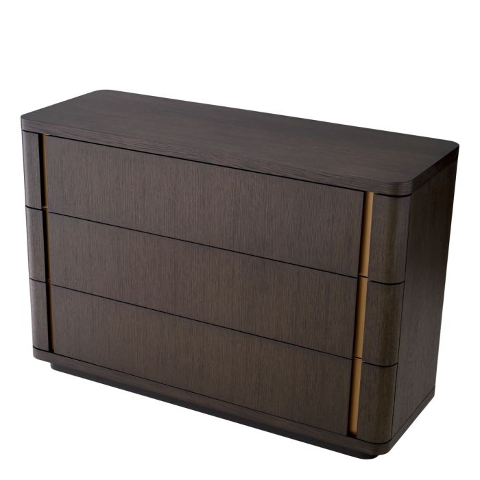 Drawer Dresser Modesto S mocha oak veneer