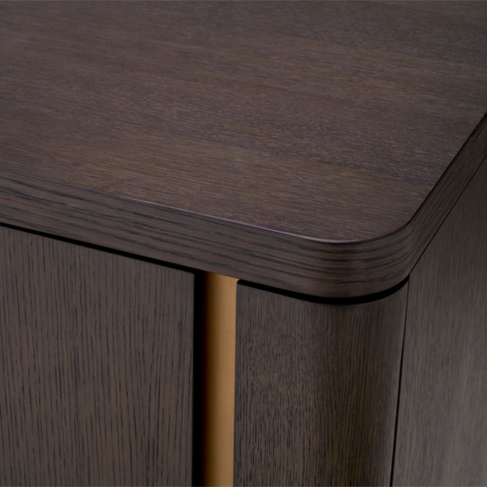 Drawer Dresser Modesto S mocha oak veneer