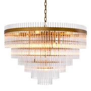 Cascading Glass Rods Chandelier East | Eichholtzmh.com 