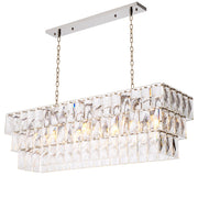 Crystal Rectangular Chandelier Amazone | Eichholtzmh.com