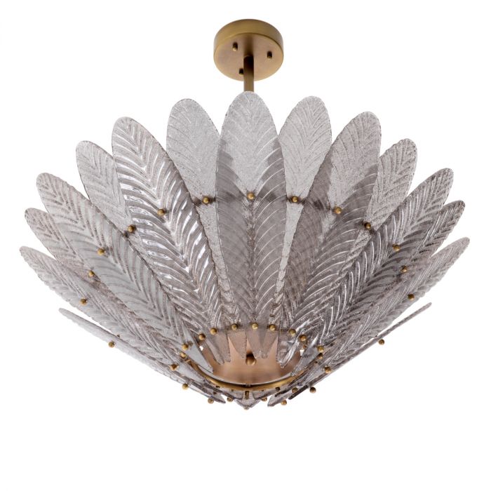 Chandelier Scala antique brass finish