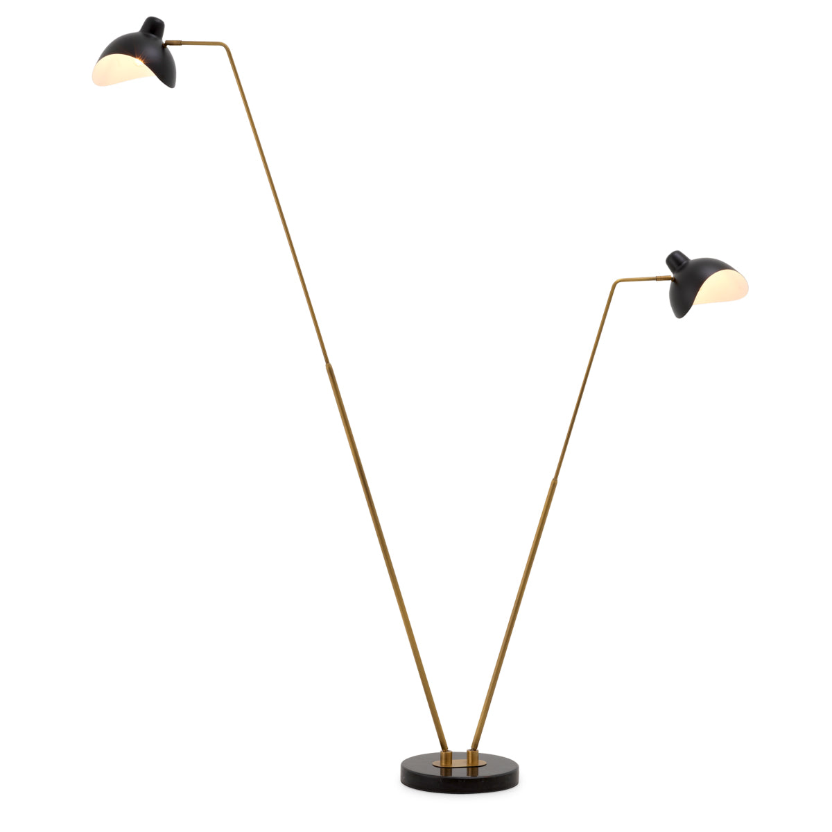 Industrial Double Floor Lamp Asta | Eichholtzmh.com