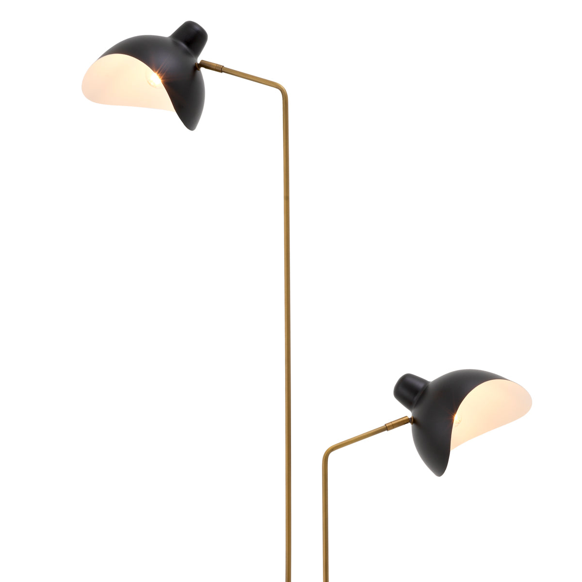 Industrial Double Floor Lamp Asta | Eichholtzmh.com