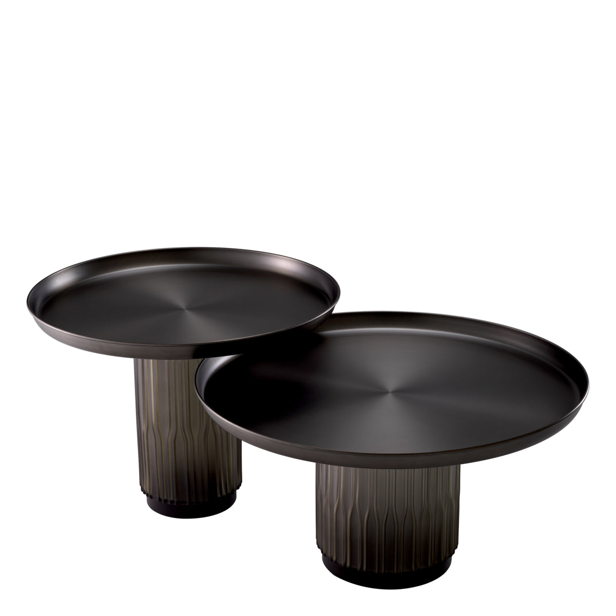 Gunmetal Coffee Table Set (2) Zachary | Eichholtzmh.com 