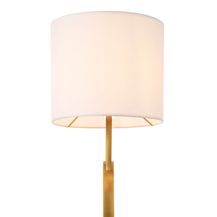 Floor Lamp Kaiser antique brass finish