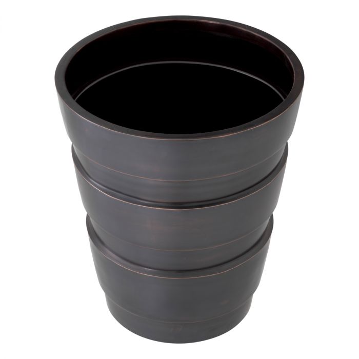 Planter Apex antique bronze finish