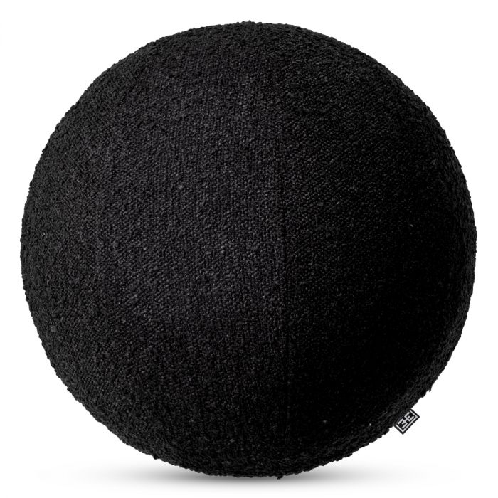 Cushion Palla L bouclé black