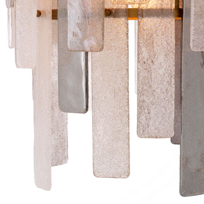 Chandelier Greyson antique brass finish