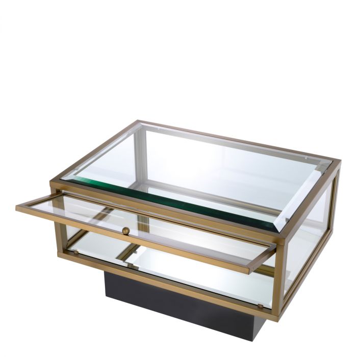 Side Table Ryan brushed brass finish
