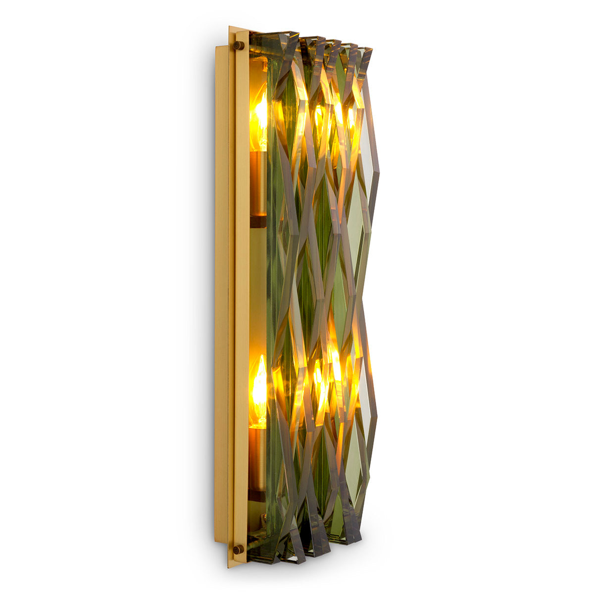 Geometrical Glass Wall Lamp L Nuvola | Eichholtzmh.com
