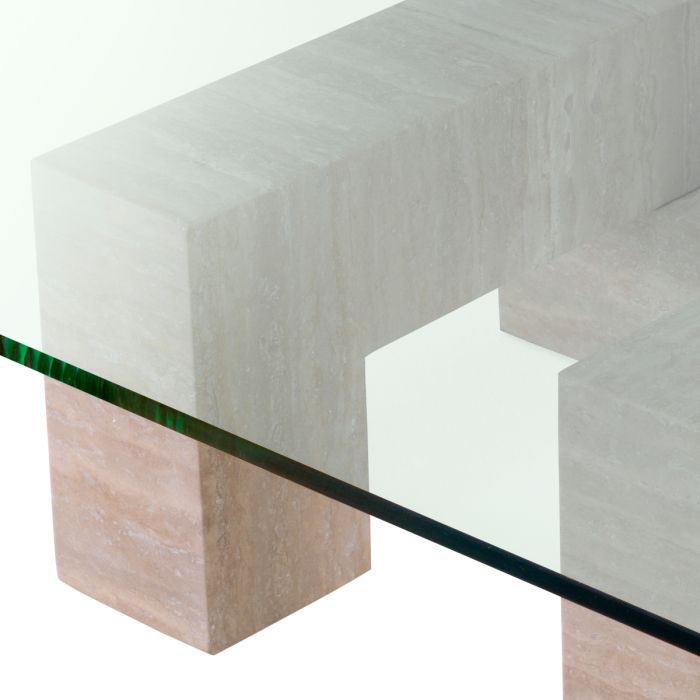 Coffee Table Ikal travertine
