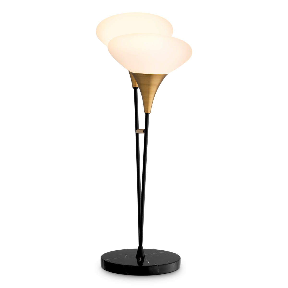 Elliptical Glass Table Lamp Duco | Eichholtzmh.com 