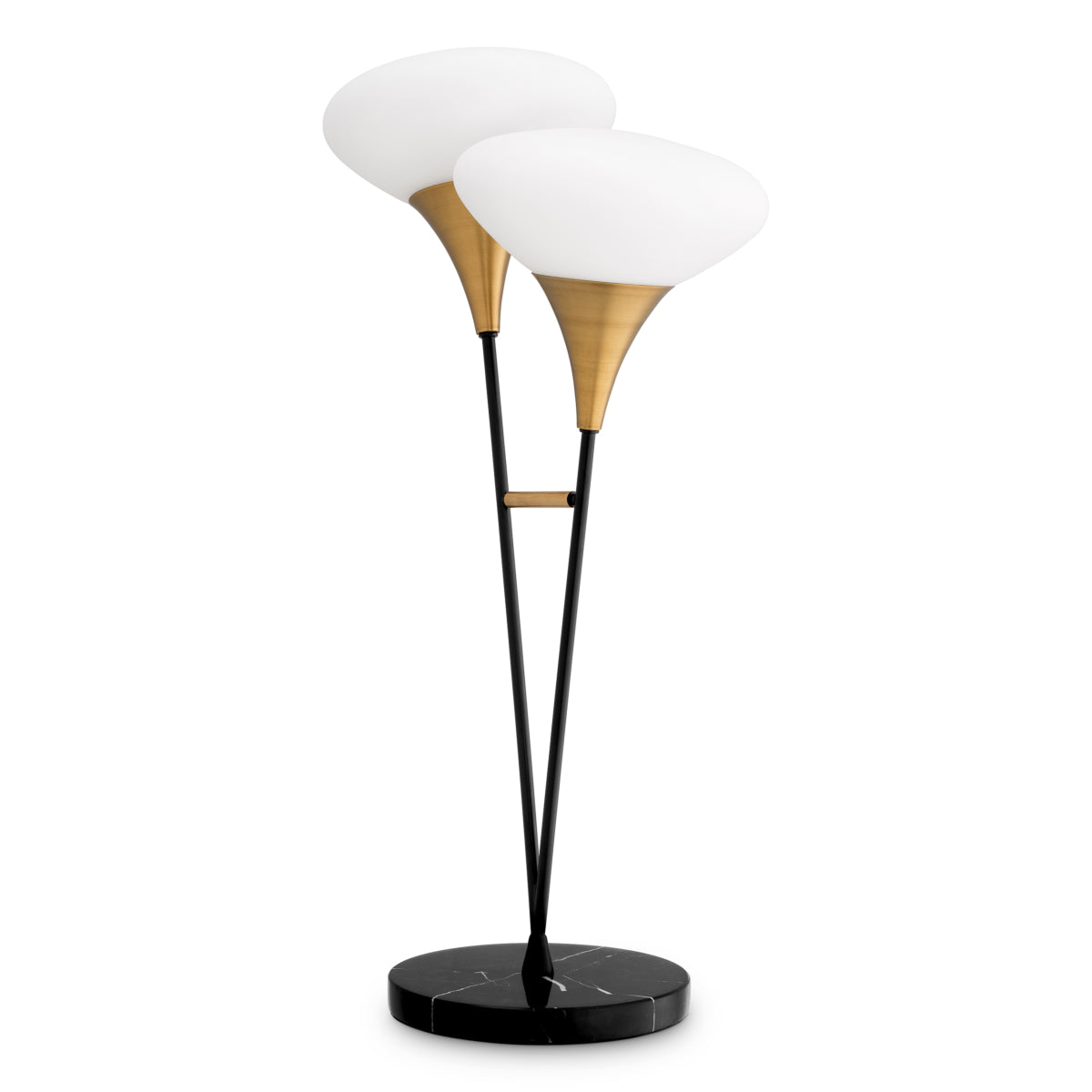 Elliptical Glass Table Lamp Duco | Eichholtzmh.com 