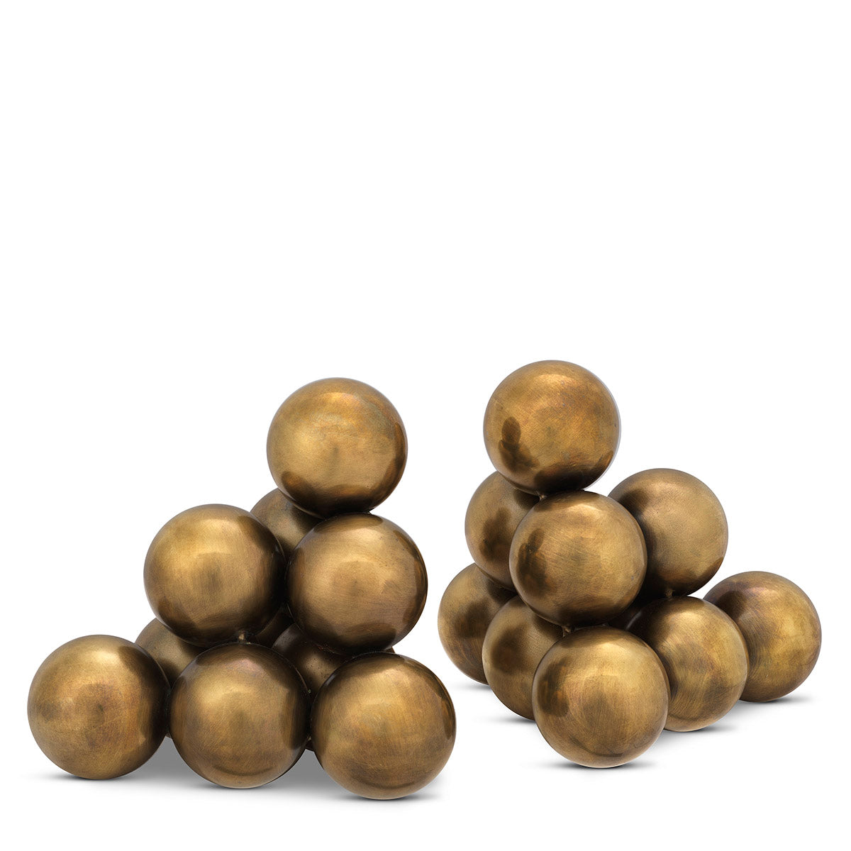Metallic Orbs Bookend Set (2) Carioca | Eichholtzmh.com