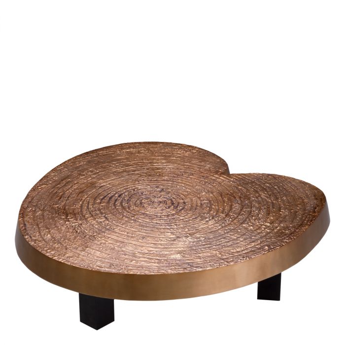 Coffee Table Anabelle antique gold finish