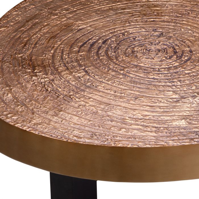 Coffee Table Anabelle antique gold finish