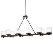 Bronze Clear Glass Chandelier Garrett | Eichholtzmh.com