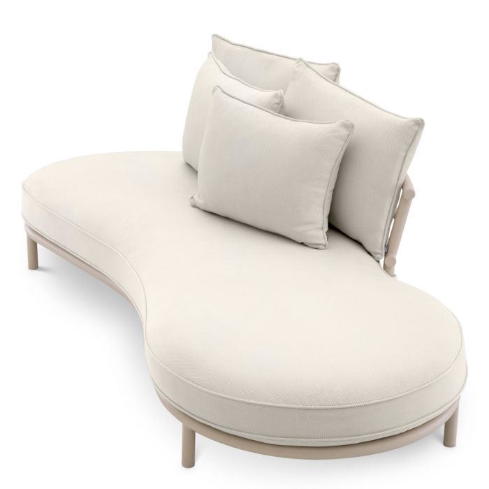 Outdoor Sofa Laguno left sand lewis off-white/grey