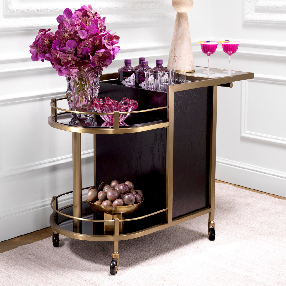 Contemporary Oak Trolley Bellini | Eichholtzmh.com 