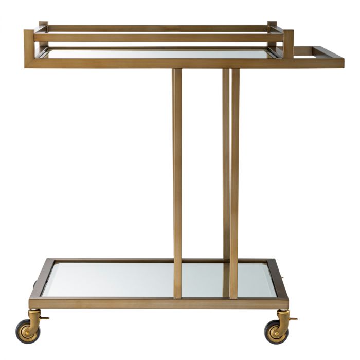 Trolley Beverly Hills brushed brass finish